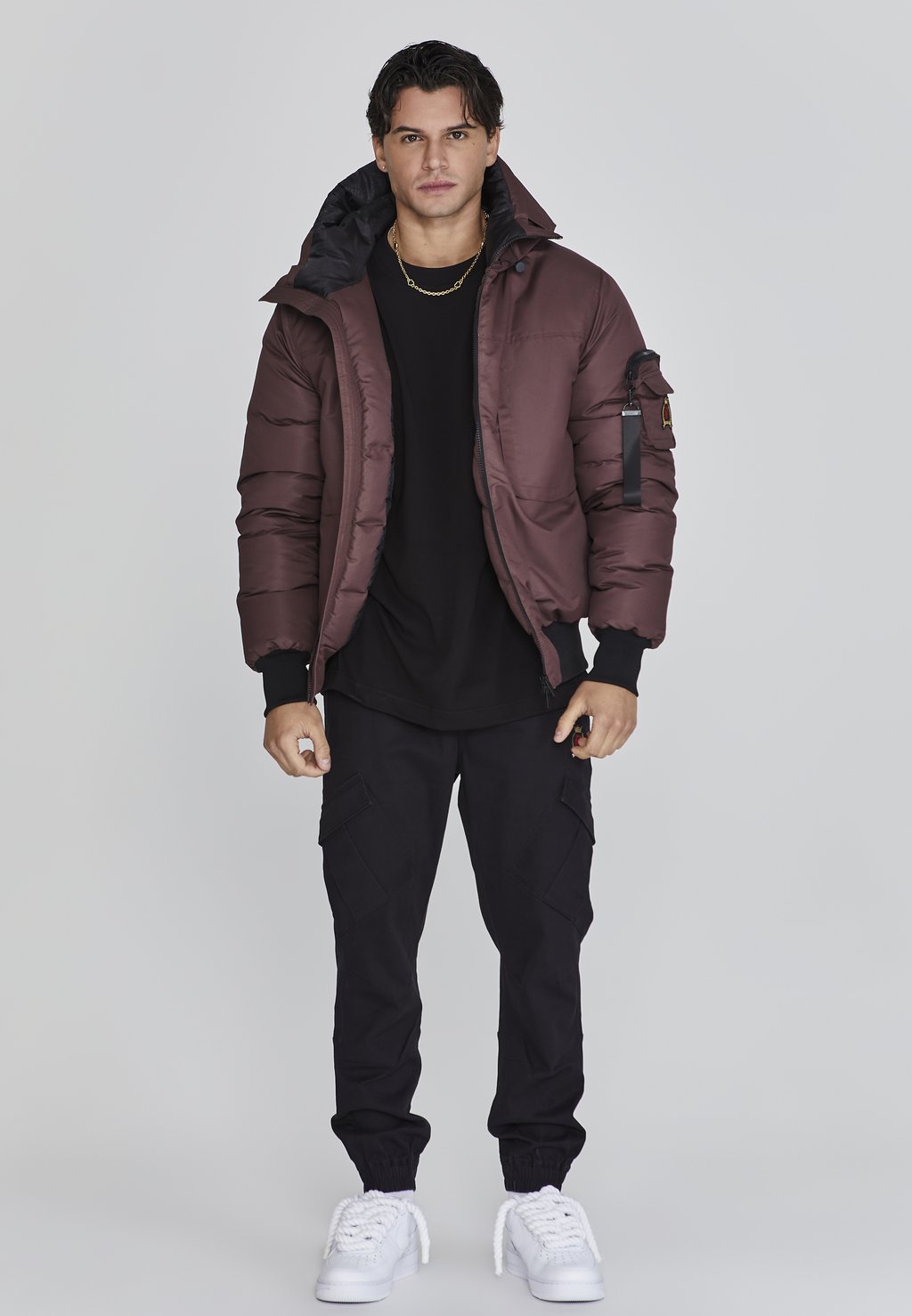 Зимняя куртка SIKSILK, коричневый
Зимняя куртка SIKSILK, коричневый