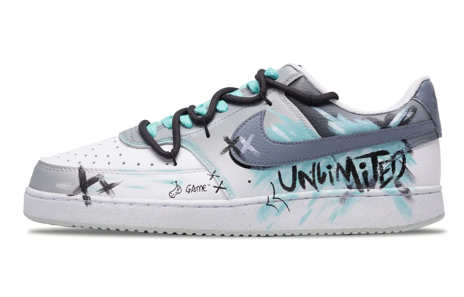 Кроссовки Nike Court Vision 1 Skateboarding Shoes Men Low-top Cyan/white/gray, синий/белый/серый
Кроссовки Nike Court Vision 1 Skateboarding Shoes Men Low-top Cyan/white/gray, синий/белый/серый