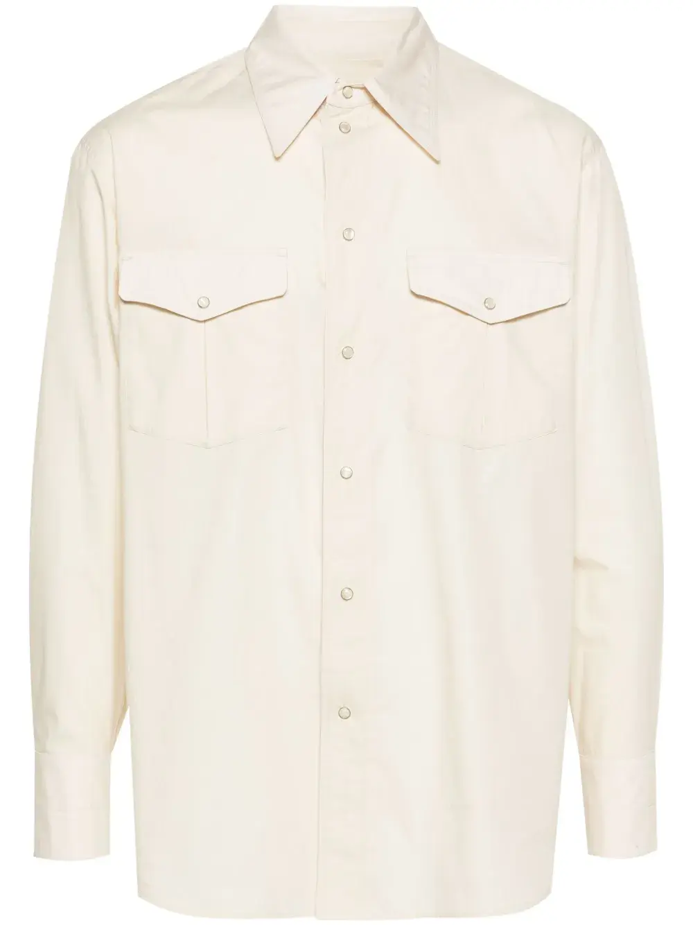 Рубашка с прямым воротником LEMAIRE, нейтральный
Рубашка с прямым воротником LEMAIRE, нейтральный