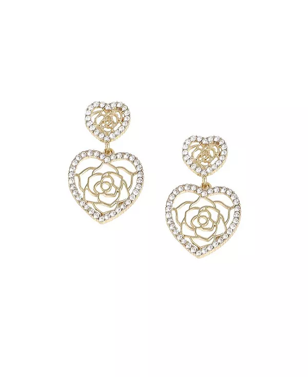 Женские серьги-сердечки Sohi, gold
Женские серьги-сердечки Sohi, gold