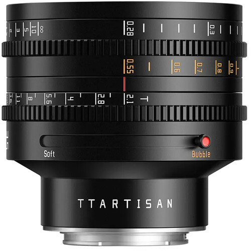 Кинообъектив TTArtisan 35mm T2.1 с эффектом двойного боке (Canon RF)
Кинообъектив TTArtisan 35mm T2.1 с эффектом двойного боке (Canon RF)