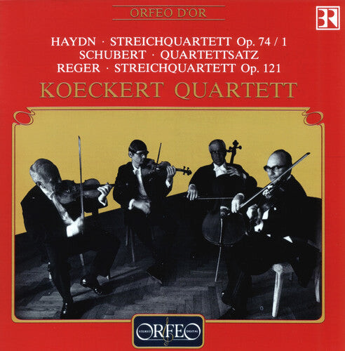 CD диск Haydn / Schubert / Reger / Koeckert Quartett: Streich Quartett Op. 20/3/ Streich Quartett No. 2
CD диск Haydn / Schubert / Reger / Koeckert Quartett: Streich Quartett Op. 20/3/ Streich Quartett No. 2