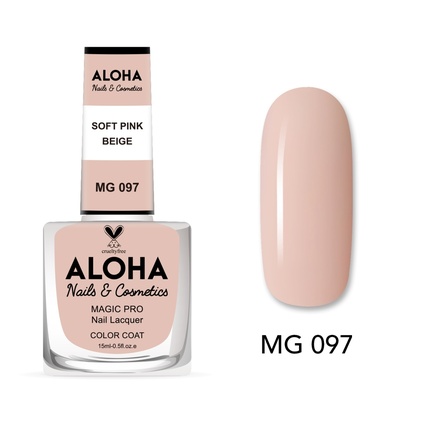 Лак для ногтей Magic Pro 15 мл - Mg 097 / Мягкий розово-бежевый Aloha Nails & Cosmetics
Лак для ногтей Magic Pro 15 мл - Mg 097 / Мягкий розово-бежевый Aloha Nails & Cosmetics