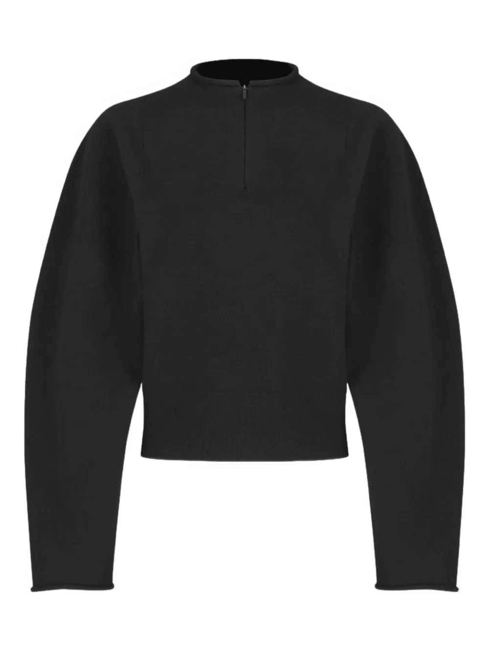 Свитер на молнии до половины длины Amomento, черный
Свитер на молнии до половины длины Amomento, черный