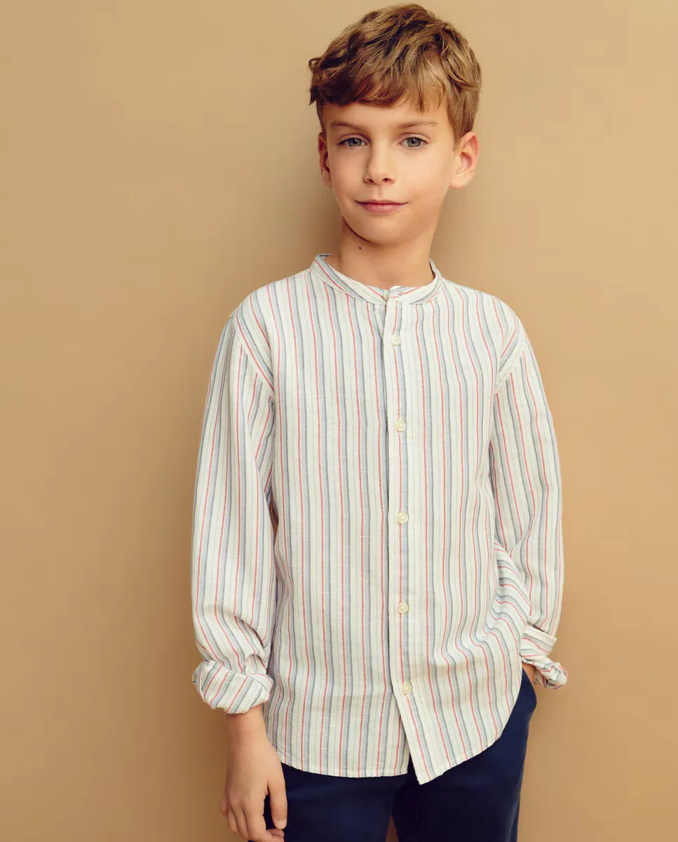 Рубашка для мальчика с мандариновым воротником Coconut El Corte Inglés, синий
Рубашка для мальчика с мандариновым воротником Coconut El Corte Inglés, синий