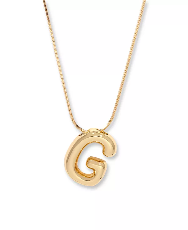 Позолоченное короткое ожерелье с подвеской в виде бабл-инициала Пиппы Brook & York, gold-g
Позолоченное короткое ожерелье с подвеской в виде бабл-инициала Пиппы Brook & York, gold-g