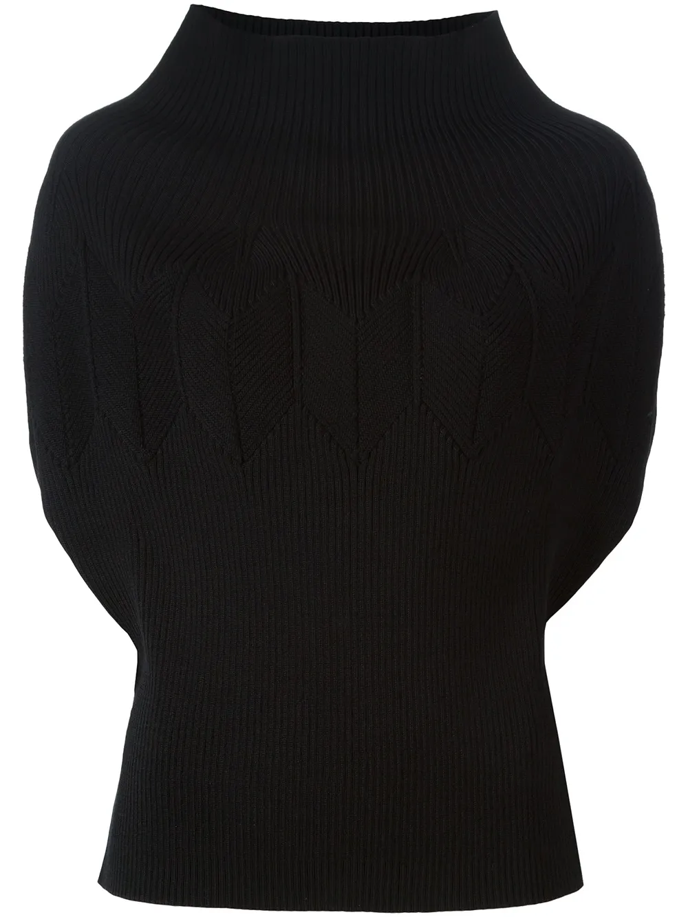 Трикотажный свитер с короткими рукавами JUNYA WATANABE, черный
Трикотажный свитер с короткими рукавами JUNYA WATANABE, черный