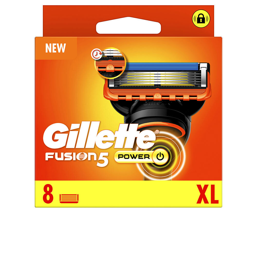 Лезвия бритвы Fusion 5 power cargador Gillette, 8 шт
Лезвия бритвы Fusion 5 power cargador Gillette, 8 шт