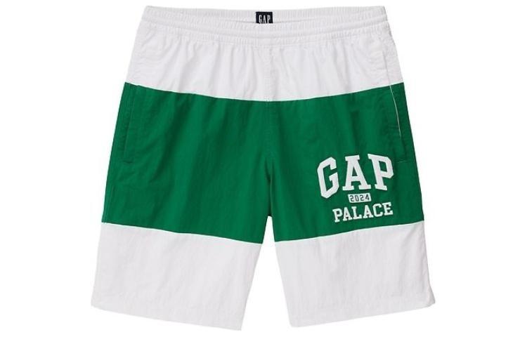 Повседневные шорты унисекс бело-зеленый контраст Gap, зеленый
Повседневные шорты унисекс бело-зеленый контраст Gap, зеленый