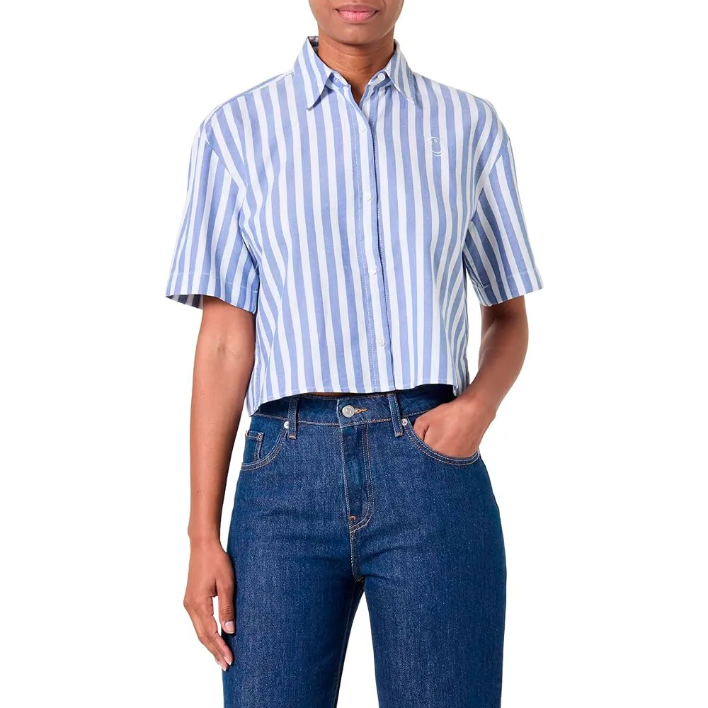 Рубашка с длинным рукавом HUGO BLUE Eleisa 10263985, синий
Рубашка с длинным рукавом HUGO BLUE Eleisa 10263985, синий