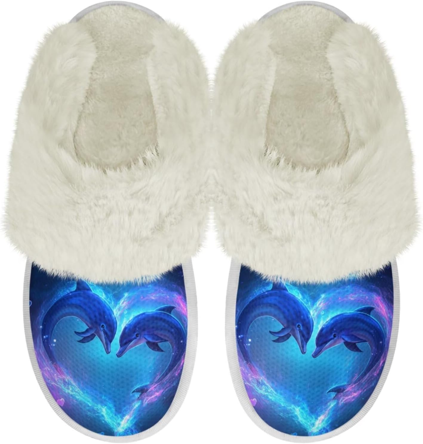 Женские и мужские тапочки с мехом, легкие домашние тапочки с противоскользящей подошвой, повседневная обувь для дома Chririnla, Dolphin
Женские и мужские тапочки с мехом, легкие домашние тапочки с противоскользящей подошвой, повседневная обувь для дома Chririnla, Dolphin