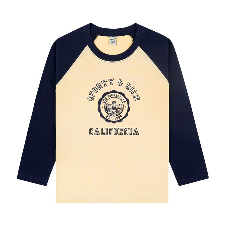 Футболка Sporty & Rich California Emblem Baseball Tee 'Almond/Dark Navy', коричневый
Футболка Sporty & Rich California Emblem Baseball Tee 'Almond/Dark Navy', коричневый