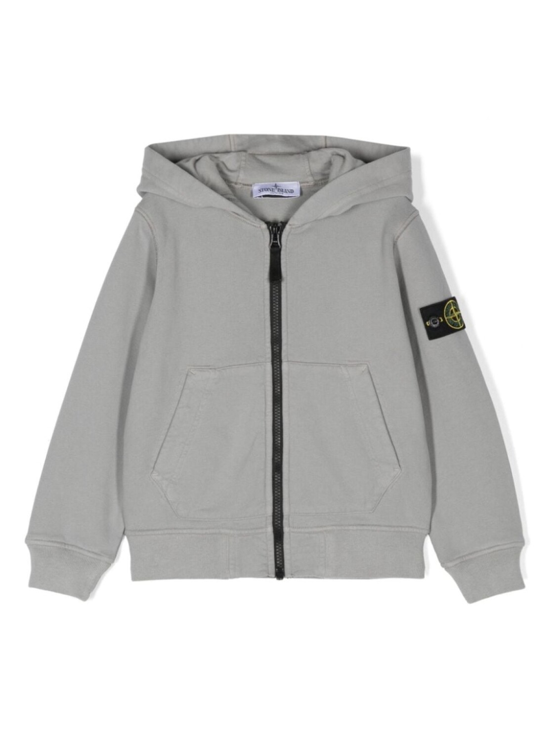 Stone Island Junior толстовка с капюшоном на молнии с изображением компаса, серый
Stone Island Junior толстовка с капюшоном на молнии с изображением компаса, серый