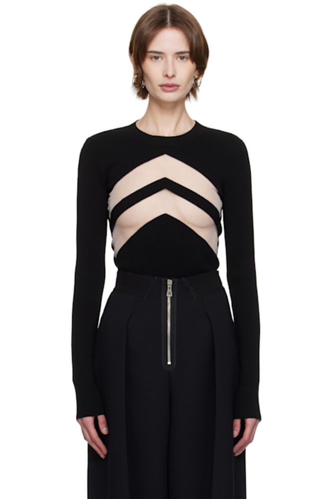 Черный свитер «Шевроны» Jean Paul Gaultier
Черный свитер «Шевроны» Jean Paul Gaultier