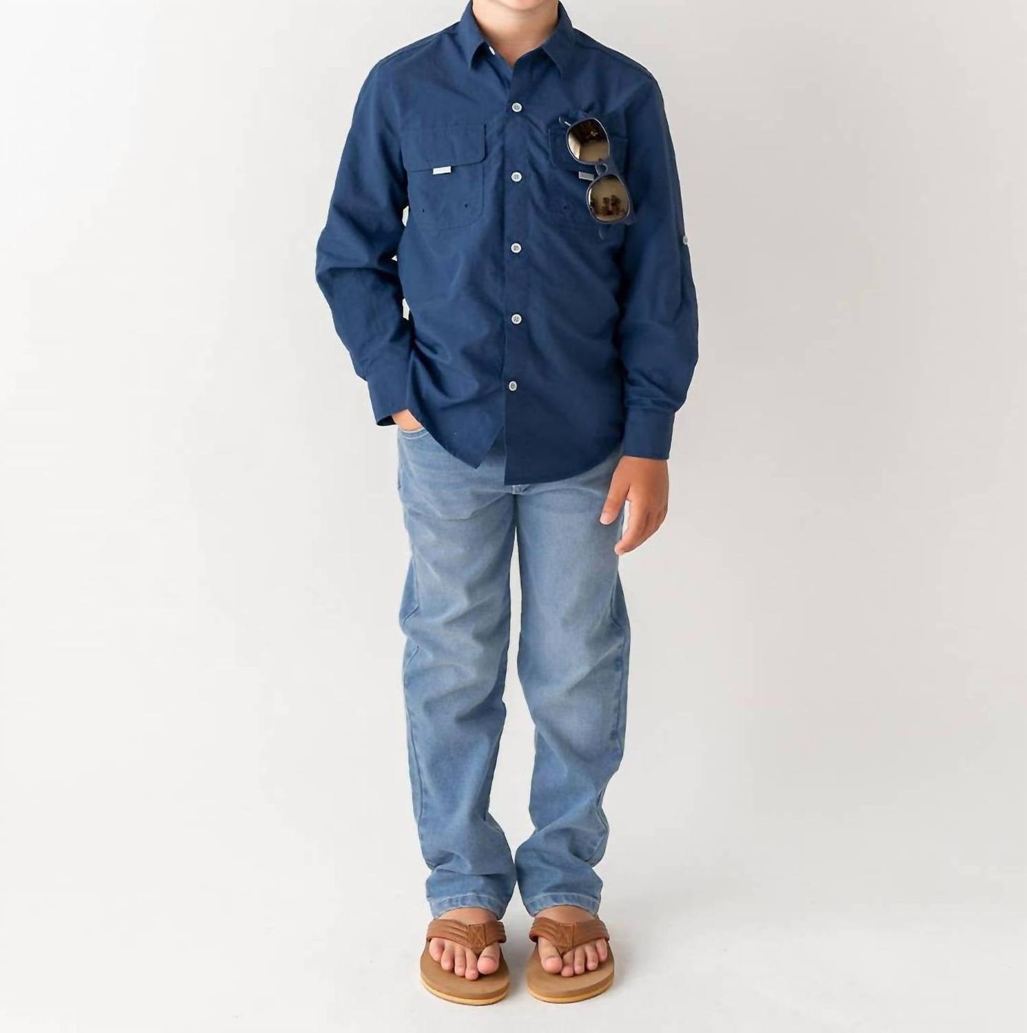 Джинсы прямого кроя для мальчиков, светло-синие RuffleButts
Джинсы прямого кроя для мальчиков, светло-синие RuffleButts