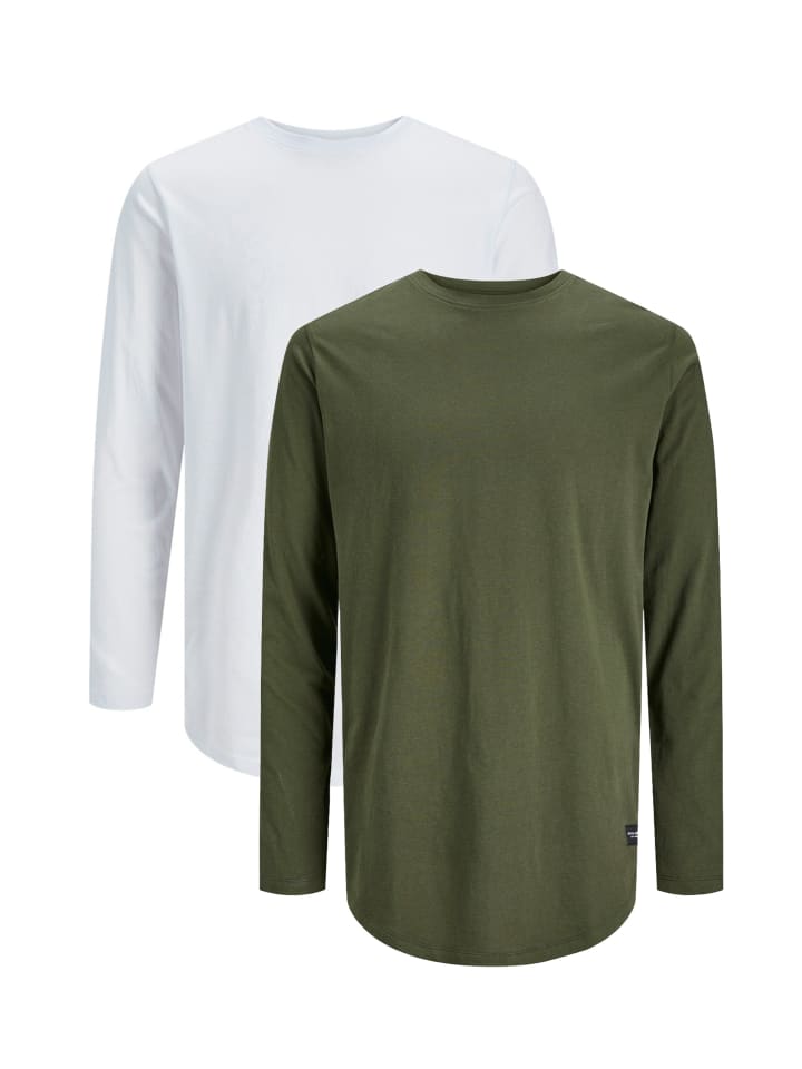 Футболка Jack & Jones Langarmshirt Jjenoa, цвет Forest night/weiß
Футболка Jack & Jones Langarmshirt Jjenoa, цвет Forest night/weiß