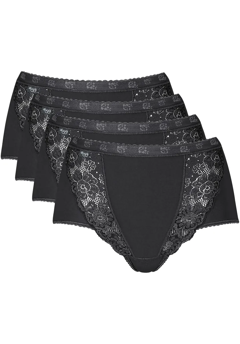 Трусики макси sloggi "Chic Maxi 4P" (4 шт., в упаковке 4 шт.), со вставками из эластичного кружева, черный
Трусики макси sloggi "Chic Maxi 4P" (4 шт., в упаковке 4 шт.), со вставками из эластичного кружева, черный