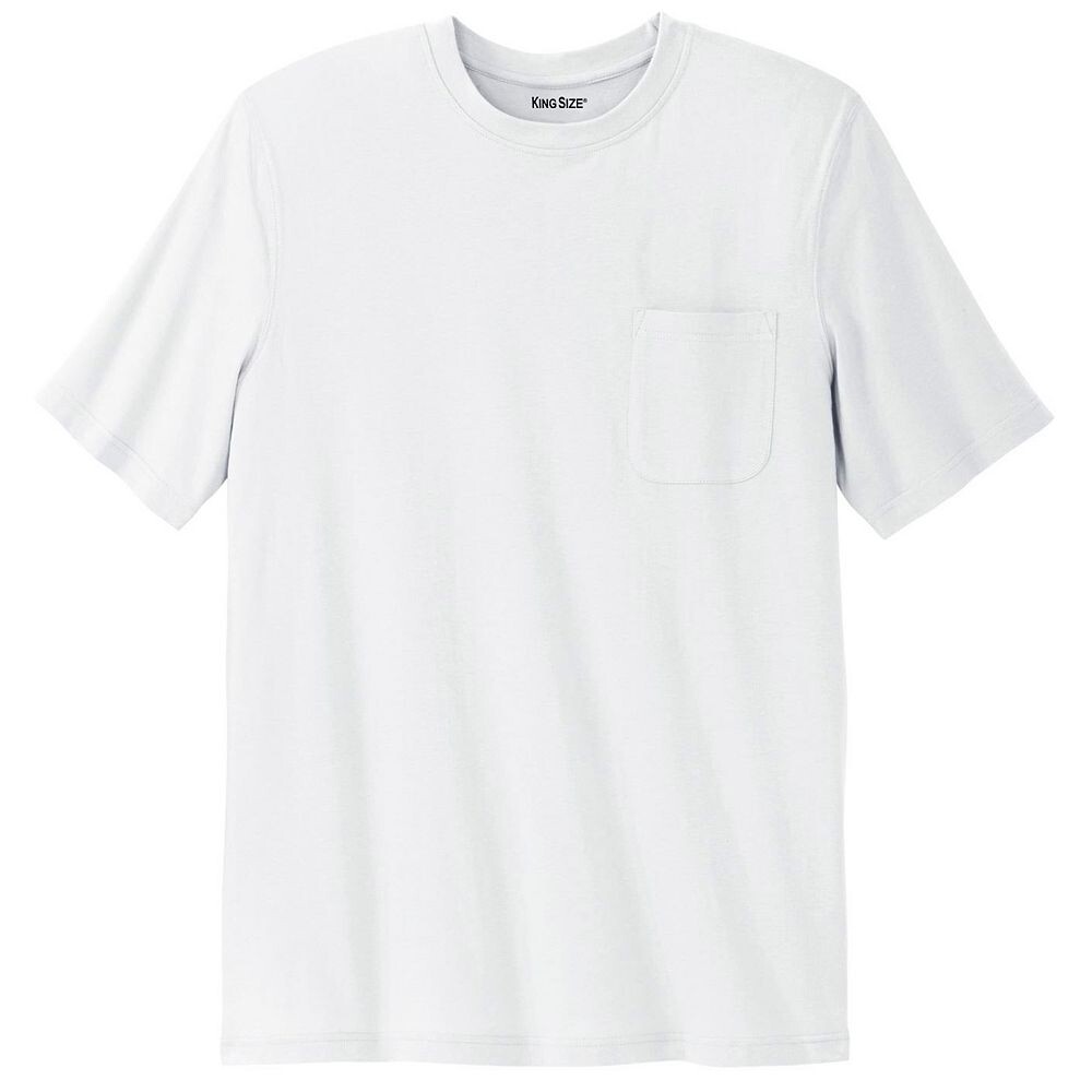 Мужская безусадочная легкая футболка с круглым вырезом Kingsize Big & Tall с круглым вырезом KingSize, белый
Мужская безусадочная легкая футболка с круглым вырезом Kingsize Big & Tall с круглым вырезом KingSize, белый