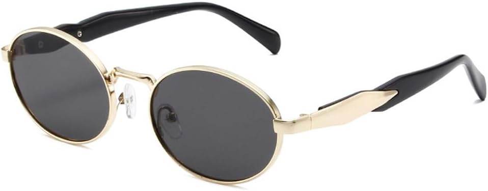 Ретро металлические овальные солнцезащитные очки для женщин, модные, конфетных оттенков, защита от УФ-излучения UV400, для мужчин, панк-солнцезащитные очки WNCKSQ, Golden Grey
Ретро металлические овальные солнцезащитные очки для женщин, модные, конфетных оттенков, защита от УФ-излучения UV400, для мужчин, панк-солнцезащитные очки WNCKSQ, Golden Grey