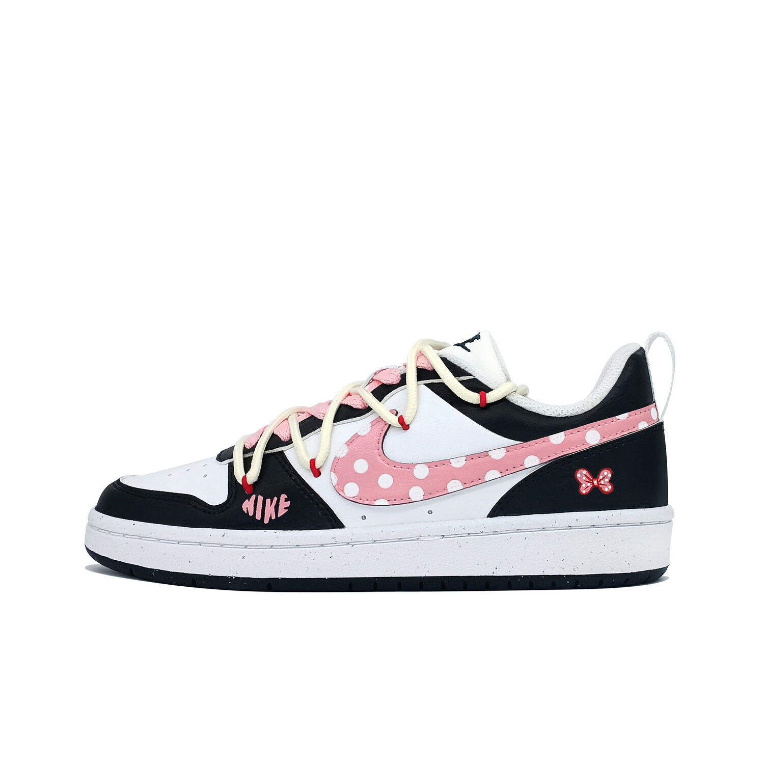 Кроссовки Nike Court Borough Skateboarding Shoes Women's Low-top Black/pink, белый
Кроссовки Nike Court Borough Skateboarding Shoes Women's Low-top Black/pink, белый