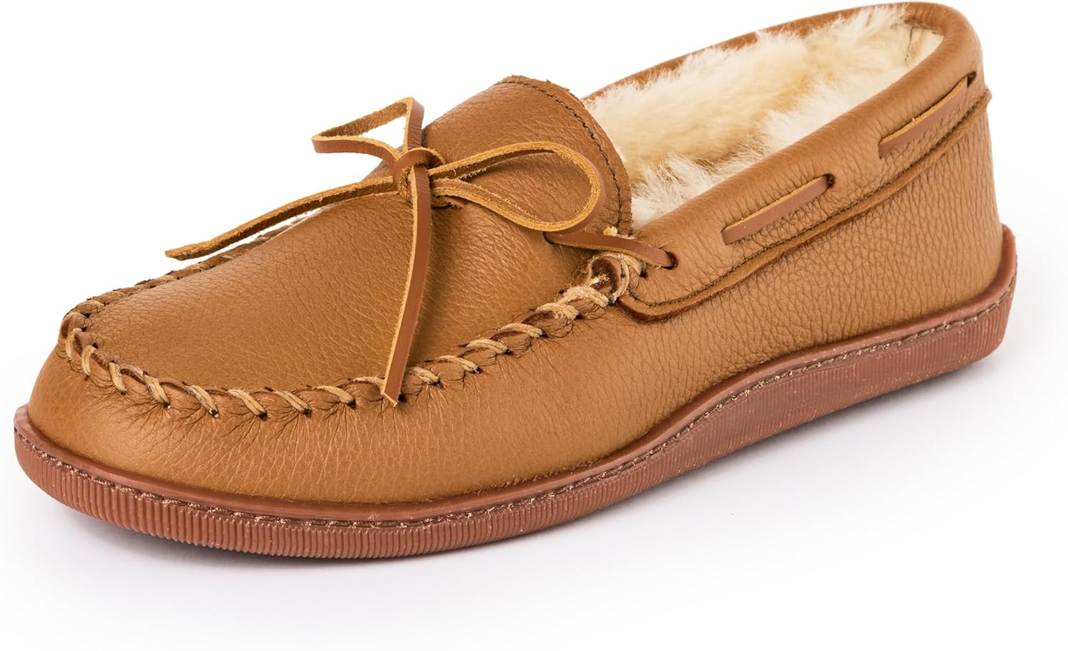 Мокасины Minnetonka для мужчин из оленьей кожи Moosehide, Natural - Sheepskin Classic
Мокасины Minnetonka для мужчин из оленьей кожи Moosehide, Natural - Sheepskin Classic