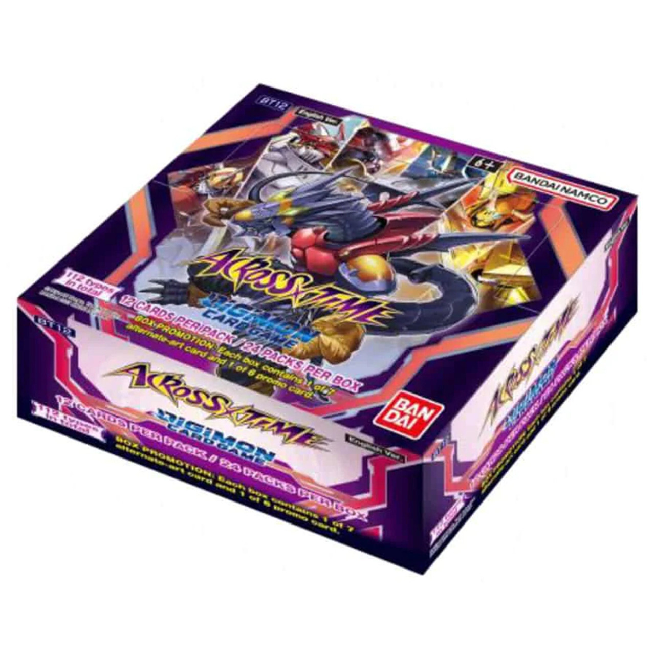 Карточная игра Digimon TCG: Across Time - Booster Box BT12
Карточная игра Digimon TCG: Across Time - Booster Box BT12