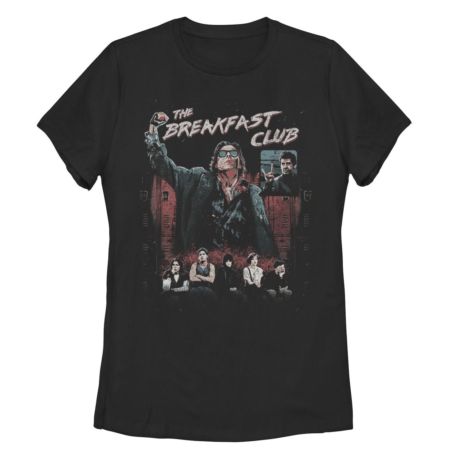 Футболка с потертым графическим рисунком для юниоров Breakfast Club Group Shot Licensed Character, Черный, Футболка с потертым графическим рисунком для юниоров Breakfast Club Group Shot Licensed Character 
Футболка с потертым графическим рисунком для юниоров Breakfast Club Group Shot Licensed Character, Черный, Футболка с потертым графическим рисунком для юниоров Breakfast Club Group Shot Licensed Character