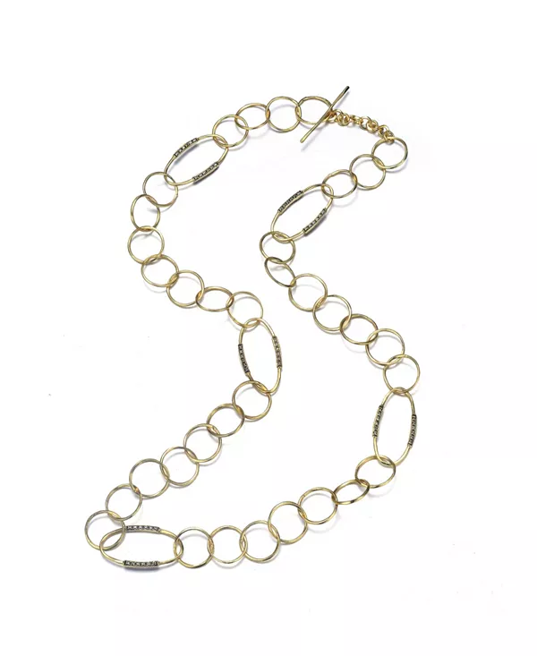 Женское ожерелье с круглыми подвесками, покрытыми 14-каратным золотом и прозрачными кубическими цирконами Genevive, gold
Женское ожерелье с круглыми подвесками, покрытыми 14-каратным золотом и прозрачными кубическими цирконами Genevive, gold