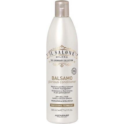 Il Salone Milano Glorious Conditioner 500ml - Кондиционер для сухих и тусклых волос Alfaparf Milano
Il Salone Milano Glorious Conditioner 500ml - Кондиционер для сухих и тусклых волос Alfaparf Milano