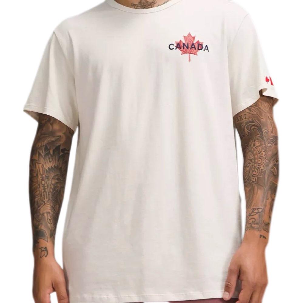 Lululemon Мужская футболка сборной Канады, ярко-красного цвета
Lululemon Мужская футболка сборной Канады, ярко-красного цвета