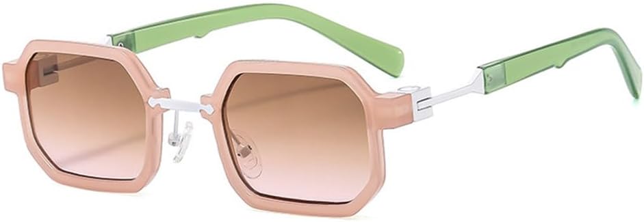 Маленькие панк-солнцезащитные очки для женщин, двухцветные солнцезащитные очки с защитой от УФ-излучения UV400, градиентные солнцезащитные очки для мужчин generic, Pink Tea Pink
Маленькие панк-солнцезащитные очки для женщин, двухцветные солнцезащитные очки с защитой от УФ-излучения UV400, градиентные солнцезащитные очки для мужчин generic, Pink Tea Pink