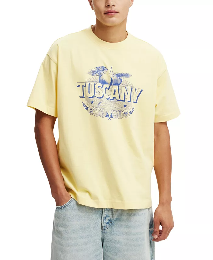 Мужская футболка Box Fit с принтом COTTON ON, желтый
Мужская футболка Box Fit с принтом COTTON ON, желтый