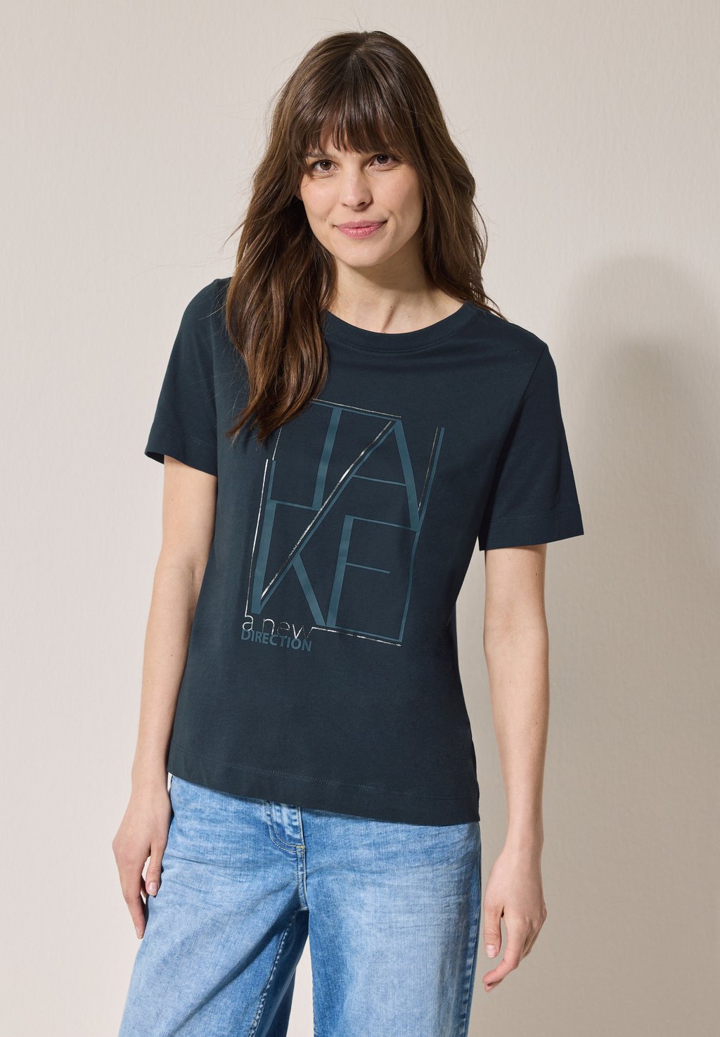 Футболка с принтом Cecil, цвет Blau
Футболка с принтом Cecil, цвет Blau