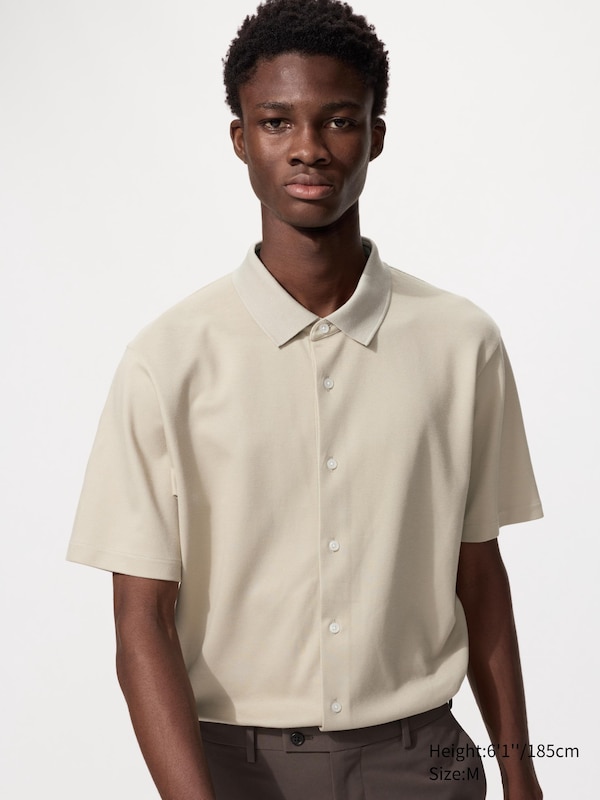 Поло AIRism из хлопкового пике (на пуговицах) Uniqlo, 30 natural
Поло AIRism из хлопкового пике (на пуговицах) Uniqlo, 30 natural