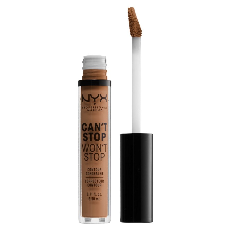 Консилер NYX Professional Makeup Can't Stop Won't Stop Contour Concealer, Nr. 18 Mahogany / 3,5 ml
Консилер NYX Professional Makeup Can't Stop Won't Stop Contour Concealer, Nr. 18 Mahogany / 3,5 ml