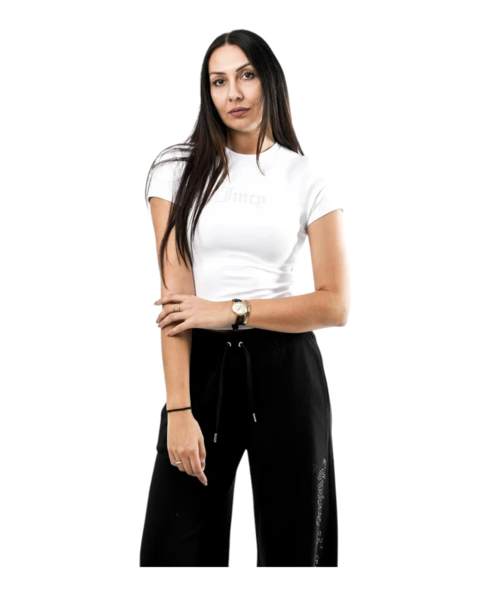 Футболка со стразами Juicy Couture, белый
Футболка со стразами Juicy Couture, белый