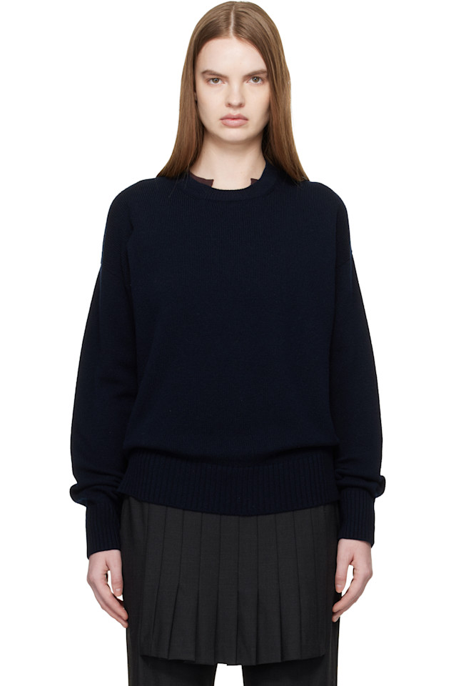 Свитер Innes свободного кроя &Daughter, темно-синий
Свитер Innes свободного кроя &Daughter, темно-синий