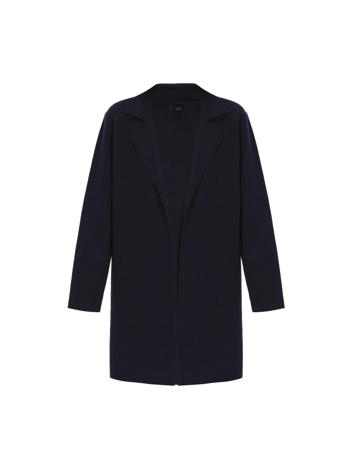 Женский кардиган темно-синего цвета DreiMaster
Женский кардиган темно-синего цвета DreiMaster