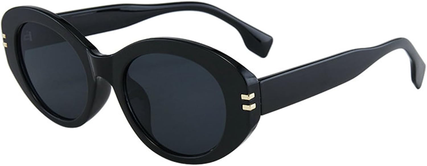 Солнцезащитные очки Willochra Fashion Oval для женщин, защита от УФ-излучения UV400; дизайнерские солнцезащитные очки для мужчин в стиле ретро с круглыми заклепками, защита от УФ-излучения UV400, C1
Солнцезащитные очки Willochra Fashion Oval для женщин, защита от УФ-излучения UV400; дизайнерские солнцезащитные очки для мужчин в стиле ретро с круглыми заклепками, защита от УФ-излучения UV400, C1