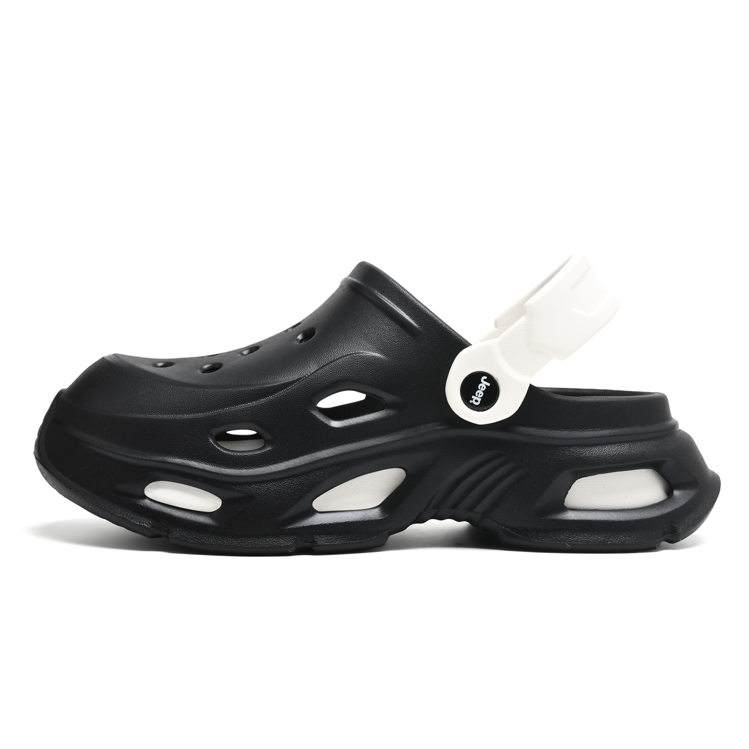 Jeep EVA Clogs мужские черно-белые
Jeep EVA Clogs мужские черно-белые