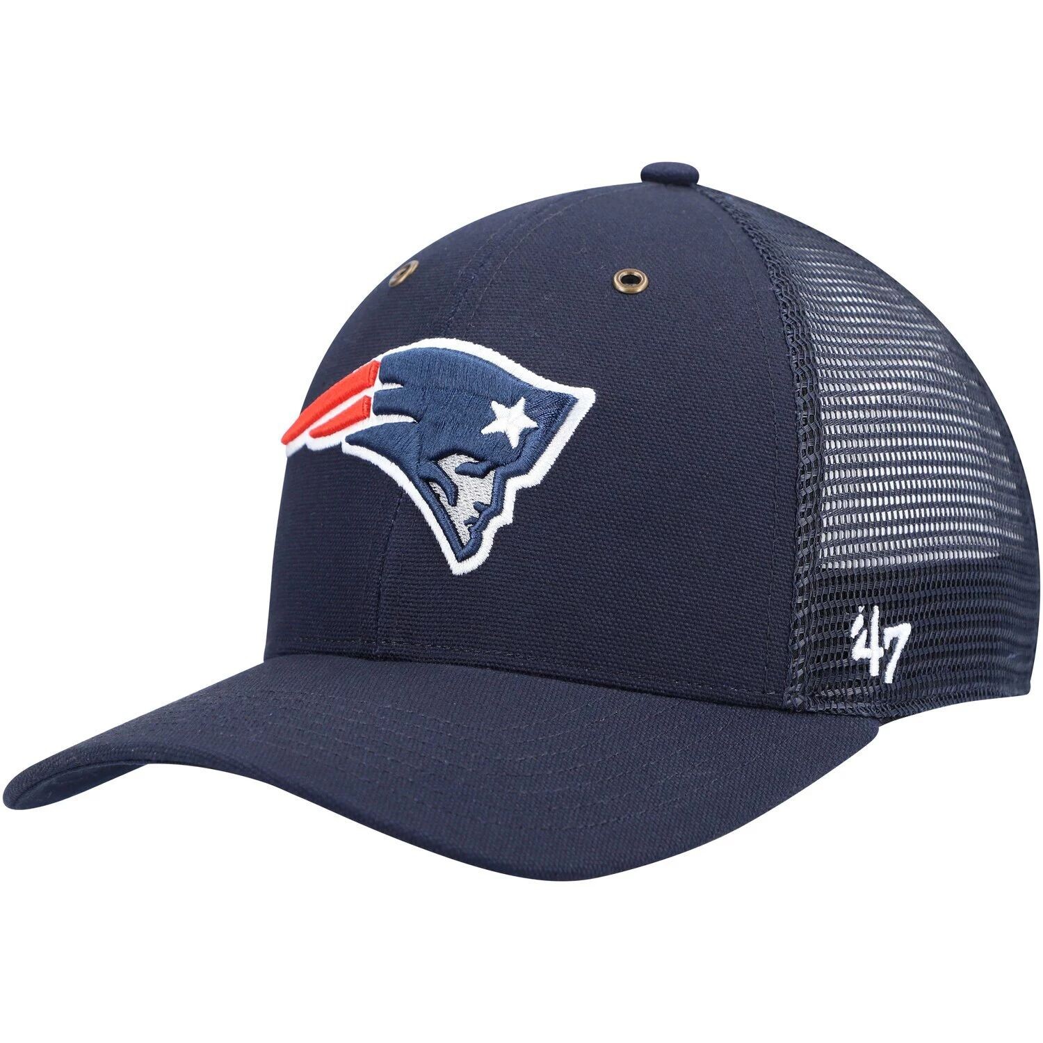 Мужская кепка Carhartt x '47 Navy New England Patriots MVP Trucker Snapback
Мужская кепка Carhartt x '47 Navy New England Patriots MVP Trucker Snapback