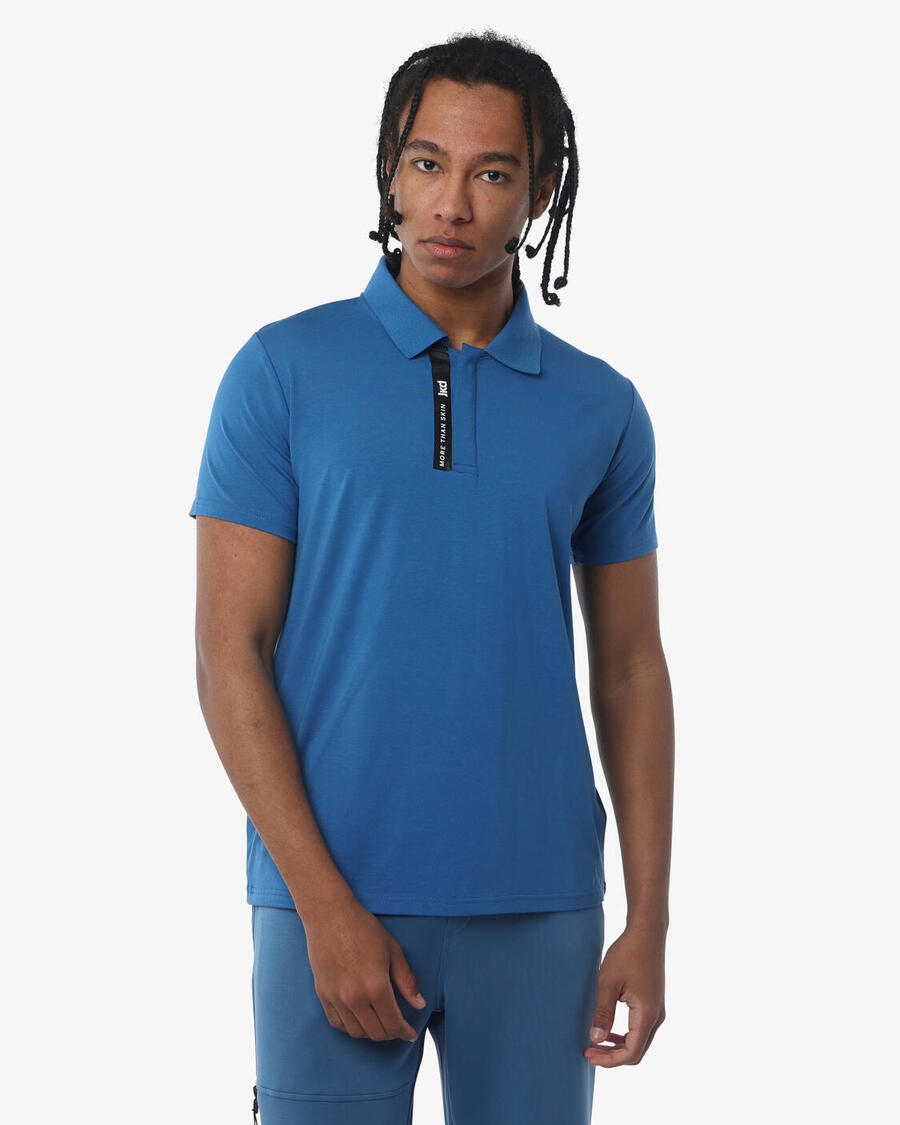 JAKED Мужская рубашка-поло бирюзового цвета из синтетического материала для фитнеса
JAKED Мужская рубашка-поло бирюзового цвета из синтетического материала для фитнеса