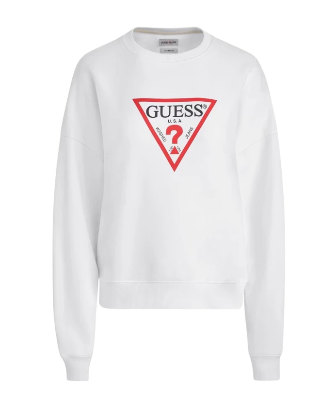 Женская толстовка с логотипом Guess, белый
Женская толстовка с логотипом Guess, белый