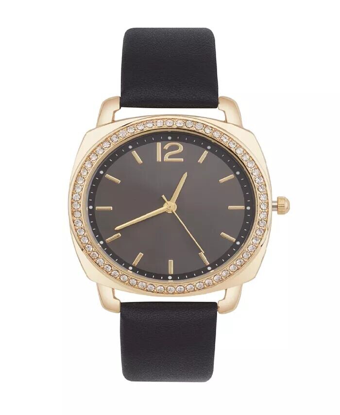 Женские простые часы с аналоговым черным кожаным ремешком, 34 мм Jessica Carlyle, черный
Женские простые часы с аналоговым черным кожаным ремешком, 34 мм Jessica Carlyle, черный