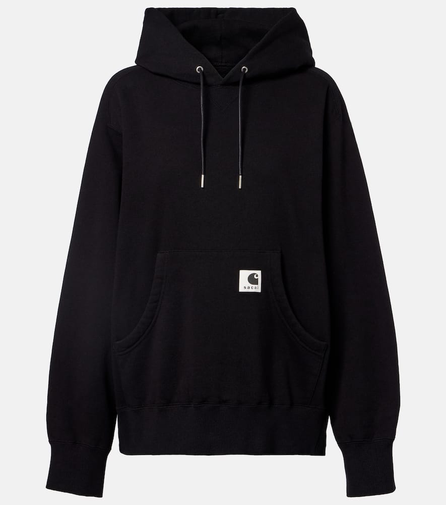 Худи Carhartt из хлопкового джерси Sacai, Black
Худи Carhartt из хлопкового джерси Sacai, Black
