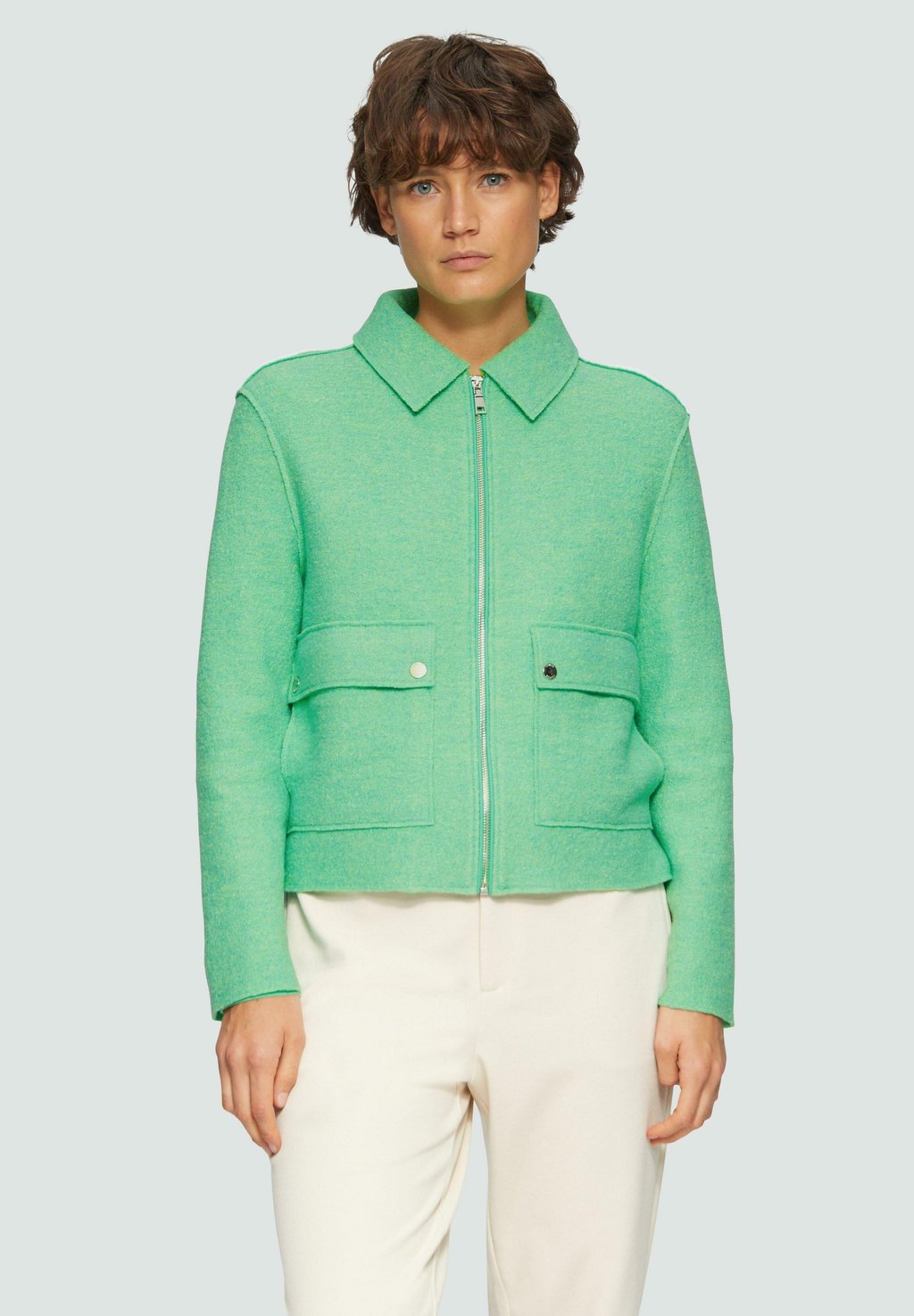 Летняя куртка s.Oliver, зеленый
Летняя куртка s.Oliver, зеленый