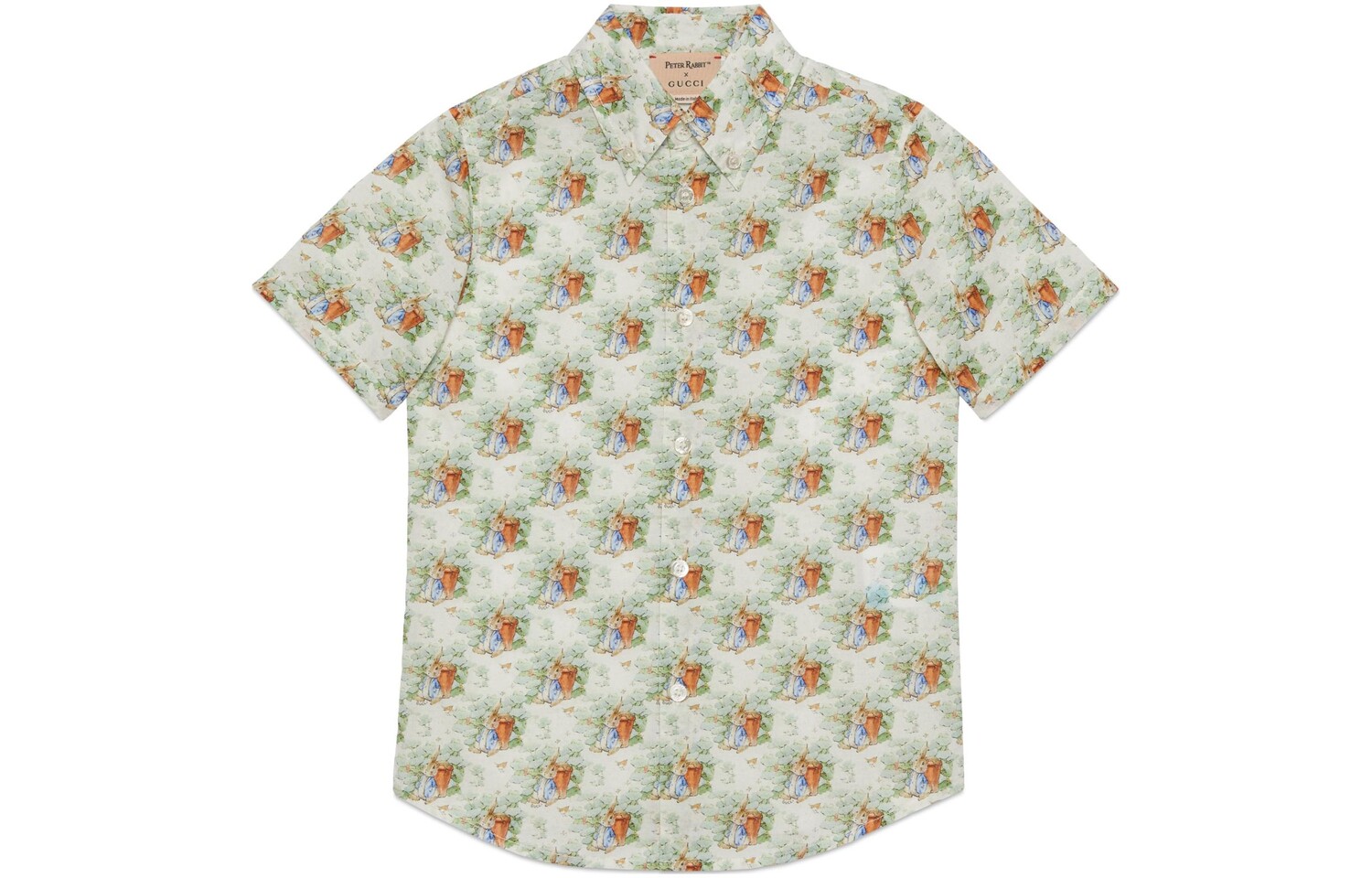 Детская рубашка Gucci, зеленый
Детская рубашка Gucci, зеленый