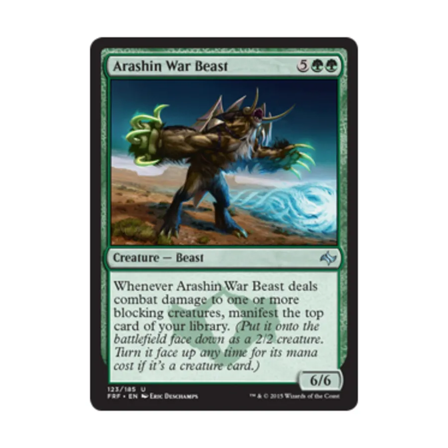 CCG Арашин Боевой Зверь (U), MTG - Fate Reforged
CCG Арашин Боевой Зверь (U), MTG - Fate Reforged