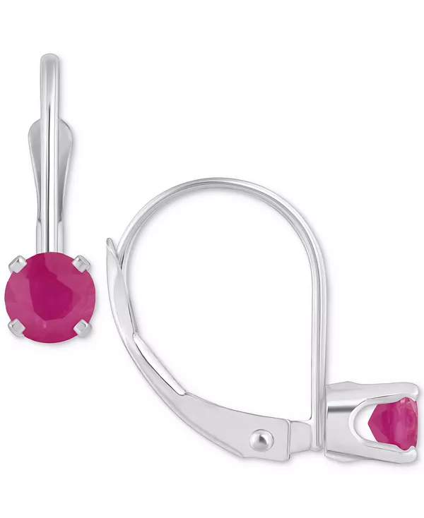 Серьги-Гвоздики с изумрудами-солитерами (1/2 карата) из 14-каратного белого золота (также с рубинами, сапфирами и танзанитами) Macy'S, ruby
Серьги-Гвоздики с изумрудами-солитерами (1/2 карата) из 14-каратного белого золота (также с рубинами, сапфирами и танзанитами) Macy'S, ruby