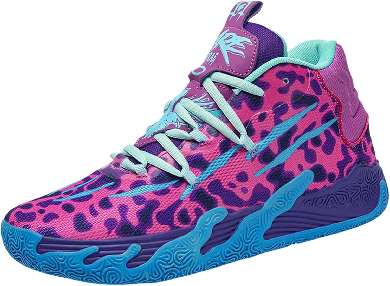 Мужские кроссовки Hopomart с шнуровкой, многоцветные, высокие для баскетбола, модные легкие беговые кроссовки, нескользящие дышащие спортивные обуви для улицы, пурпурный
Мужские кроссовки Hopomart с шнуровкой, многоцветные, высокие для баскетбола, модные легкие беговые кроссовки, нескользящие дышащие спортивные обуви для улицы, пурпурный